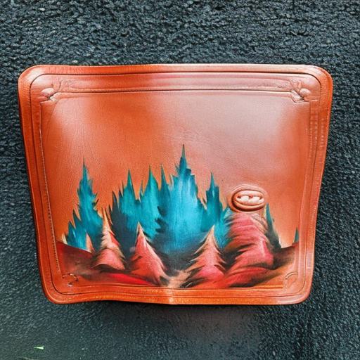 Can you paint Gouache on leather ?