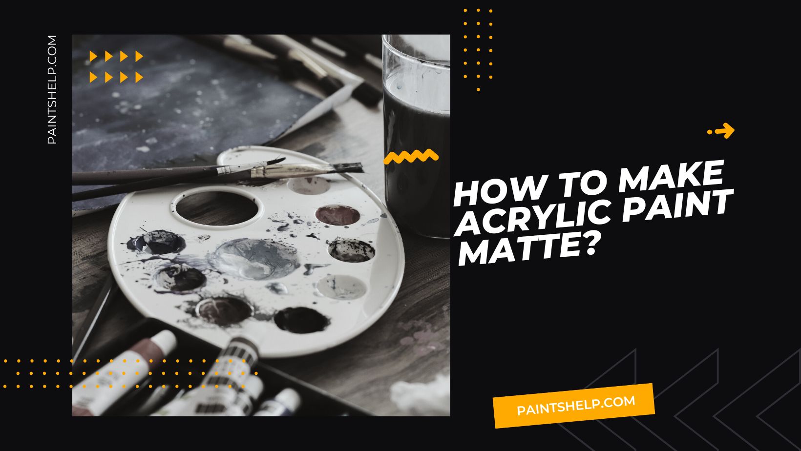 How To Make Acrylic Paint Matte?