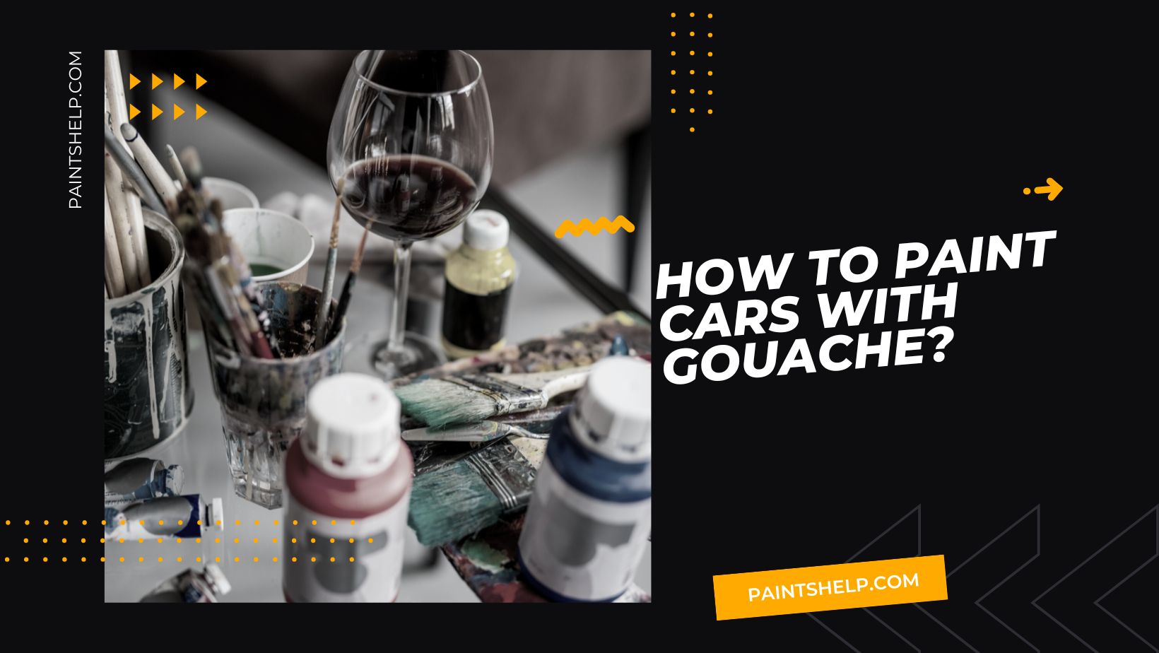 How To Paint Cars With Gouache?